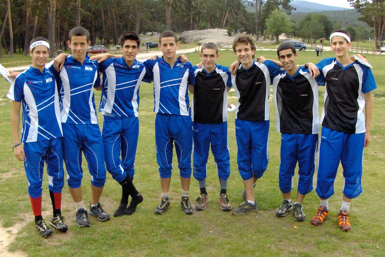 Israel Orienteering Team at EYOC 2010