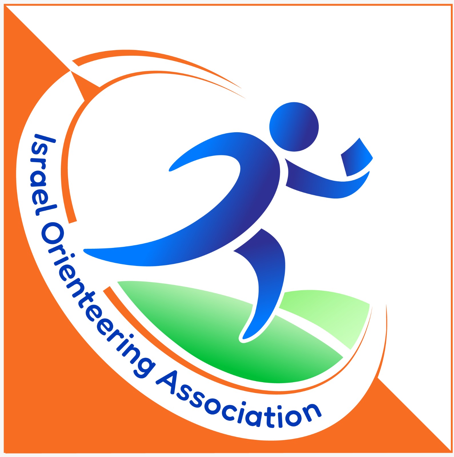 ISOA logo EN Israel Orienteering