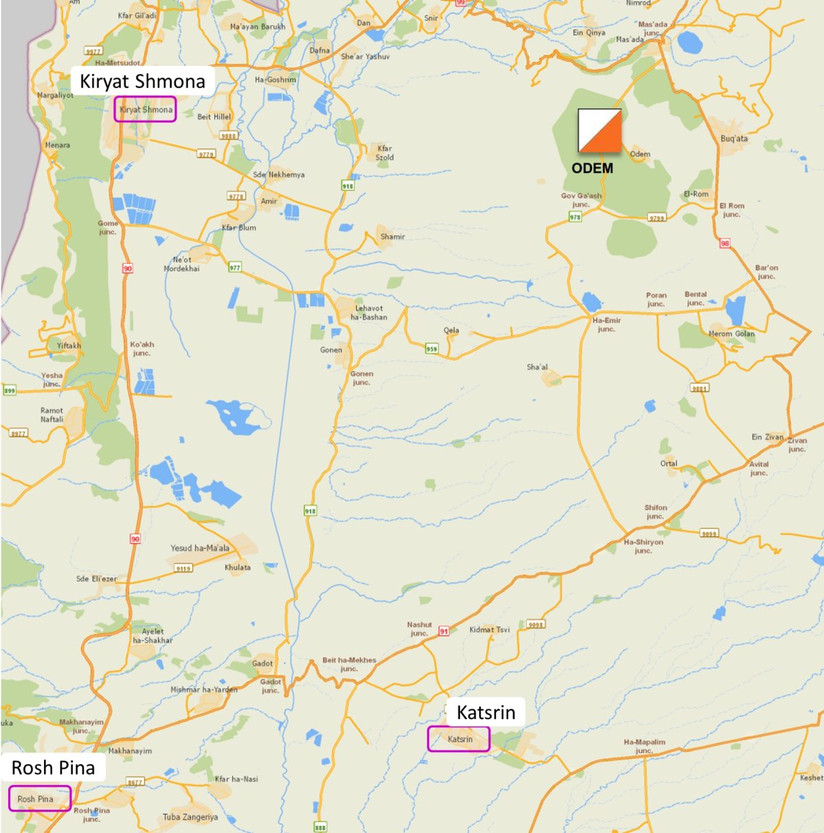 Israel Open Championships 2024 Israel Orienteering   Ioc 2024 Map Venue Odem 1200x1213 